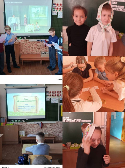 На каникулах в 3 «Б» и 3 «В» классах продолжилась подготовка к КТД.